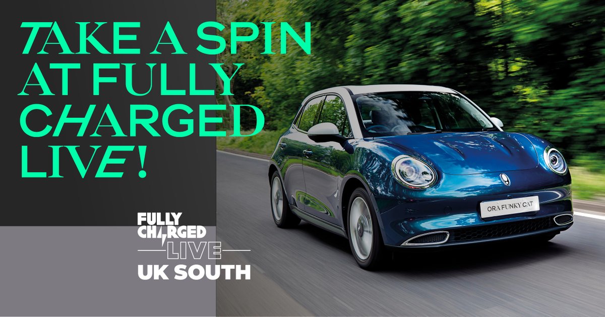 Always wanted to try out #ORAFunkyCat for yourself? Beat the queues and pre-book your test drive slot for the <a href="/FullyChargedShw/">@FullyChargedShw</a> 28th - 30th April. 

Limited places available; book now👇
gwmora.co.uk/test-drive/