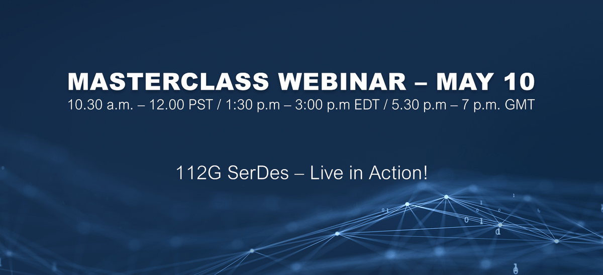 Registration is now open! Go to bit.ly/mlreadysetgo and join the second installment of the 112Gbps SerDes Masterclass. MultiLane will present alongside @AMD, @XenaNetworks, and @TeledyneLecroy on the solutions to ensure the strongest links between devices at 112Gbps/lane