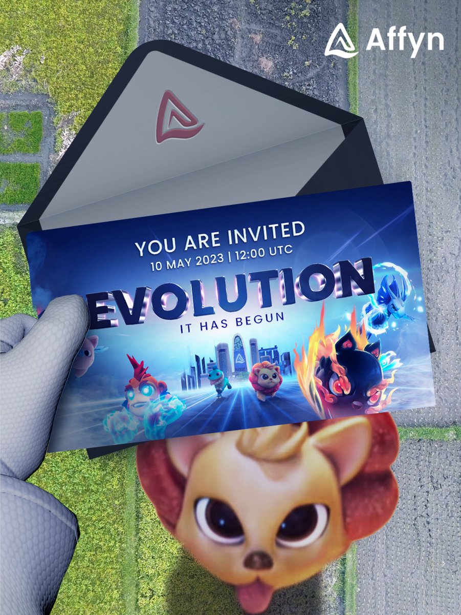 AffynNexus's tweet photo. Guess what just came in the mail? A special invitation to attend Evolution! I can hardly contain my excitement with all of the amazing big reveals and major announcements ahead.
Retweet if youโre going too ๐คฉ
#AffynEvolution #RoadToEvolution #ItHasBegun https://t.co/5kFNZmpBOF