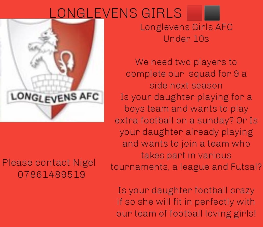 LonglevensGirls's tweet photo. 🔴⚫NEW PLAYERS NEEDED ⚫🔴
Our under 10 girls (current year 4 &amp; 5)
are looking for new players to join their team. These girls are a really fantastic bunch of girls with one thing in common they love the beautiful game, ⚽⚽♥️⚽⚽
@LonglevensLFC  @longlevensafc https://t.co/pQkIBa6lPd