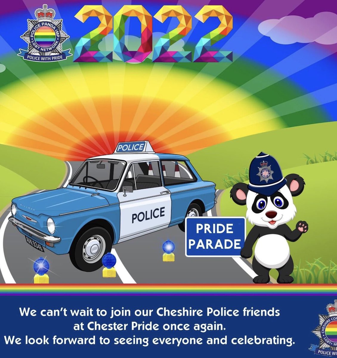 Cheshire Constabulary, your interest in children is disturbing. @CCLGBTnetwork