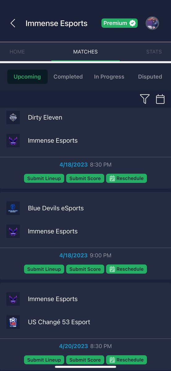 Teams looking forward to this upcoming season. Hope we can kick our season off to a good start against <a href="/DirtyEleven/">D11_Virtual_Gamings</a> and Bluedevils eports. Hope to come away with 6 points.
