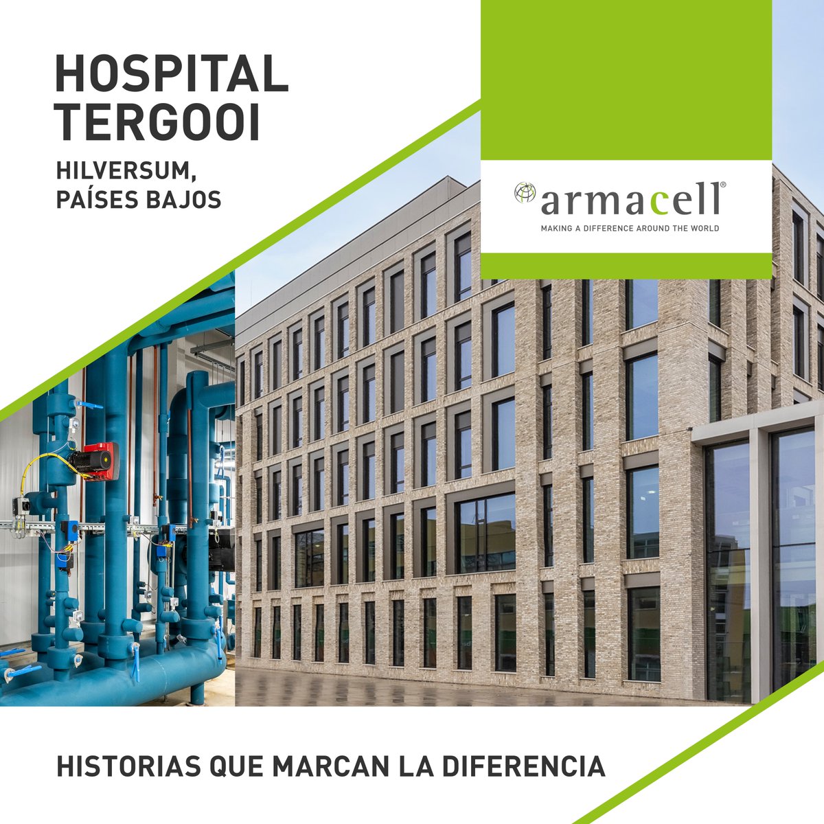 En el hospital Tergooi de Hilversum se instalaron #ArmaFlex® Ultima y #ArmaFix™ Ultima con mínima emisión de humos en el equipamiento de agua refrigerada para garantizar el control de la condensación y la eficiencia energética.

Descubre el proyecto➡️ bit.ly/3KAcuuu
