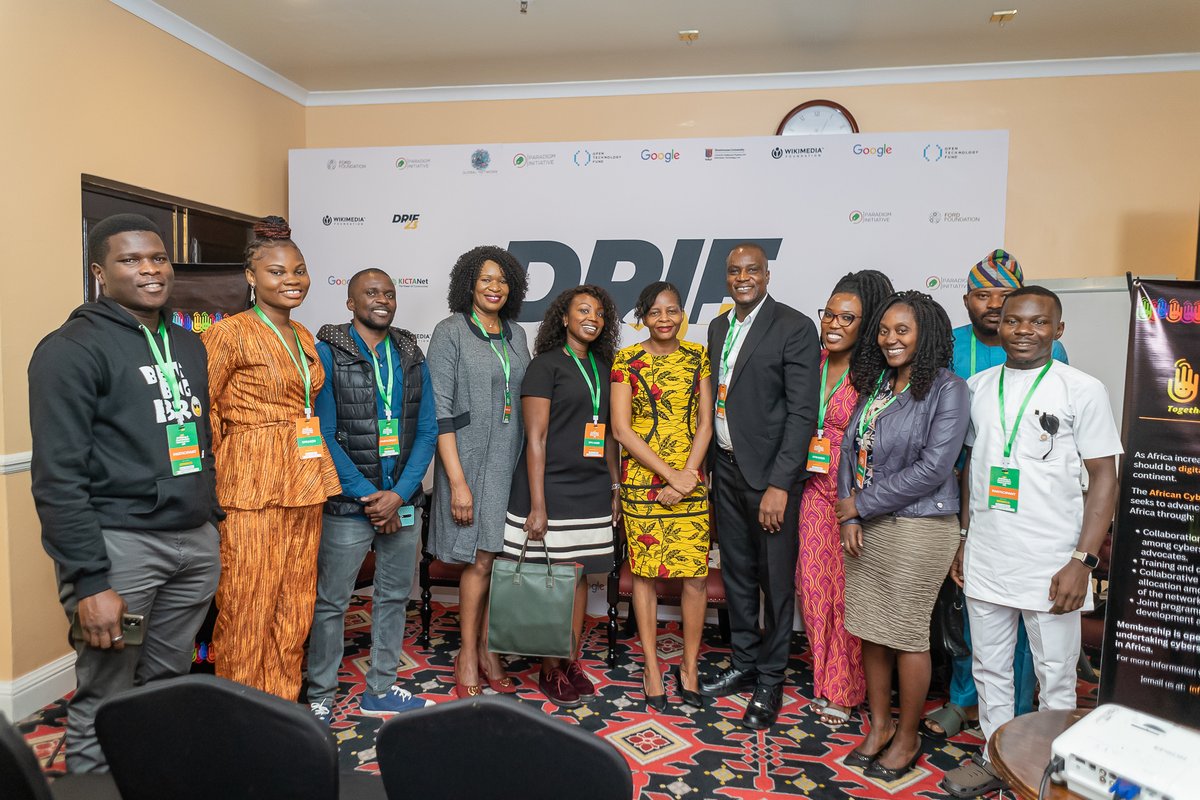Afrocybersmart's tweet photo. IN PICTURES: African Cybersmart Network launched at the ongoing Digital Rights &amp; Inclusion Forum (#DRIF23) in Nairobi, Kenya.

#AfricaBeCybersmart https://t.co/2wpRUpCEjQ