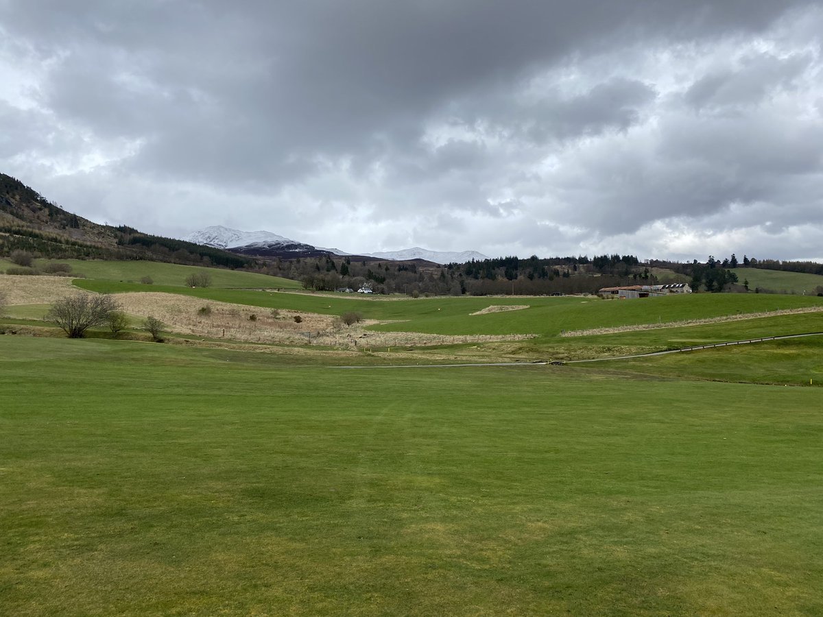 Really enjoyed playing <a href="/PitlochryGolf/">Pitlochry Golf</a> , great wee course, although very wet, and stunning scenery ⛳️👍