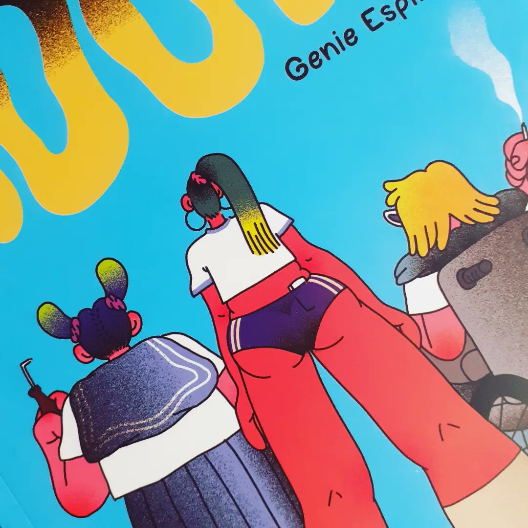 SeidkonaPress's tweet photo. @geniespinosa Déjà disponible en librairie !

Traduction : Paula Gomez &amp; Alice Verjux
Relecture : Marie-Paule Noël
Maquette &amp; lettrage : Maïté Verjux
Ont contribué : Lionel Cohen, Cyril Lefort, Thomas Leonetti, Antoine Venier, Aurélien Vives

#HOOPSbd #bandedessinee #BD #comics #edition https://t.co/u35OUDxoun