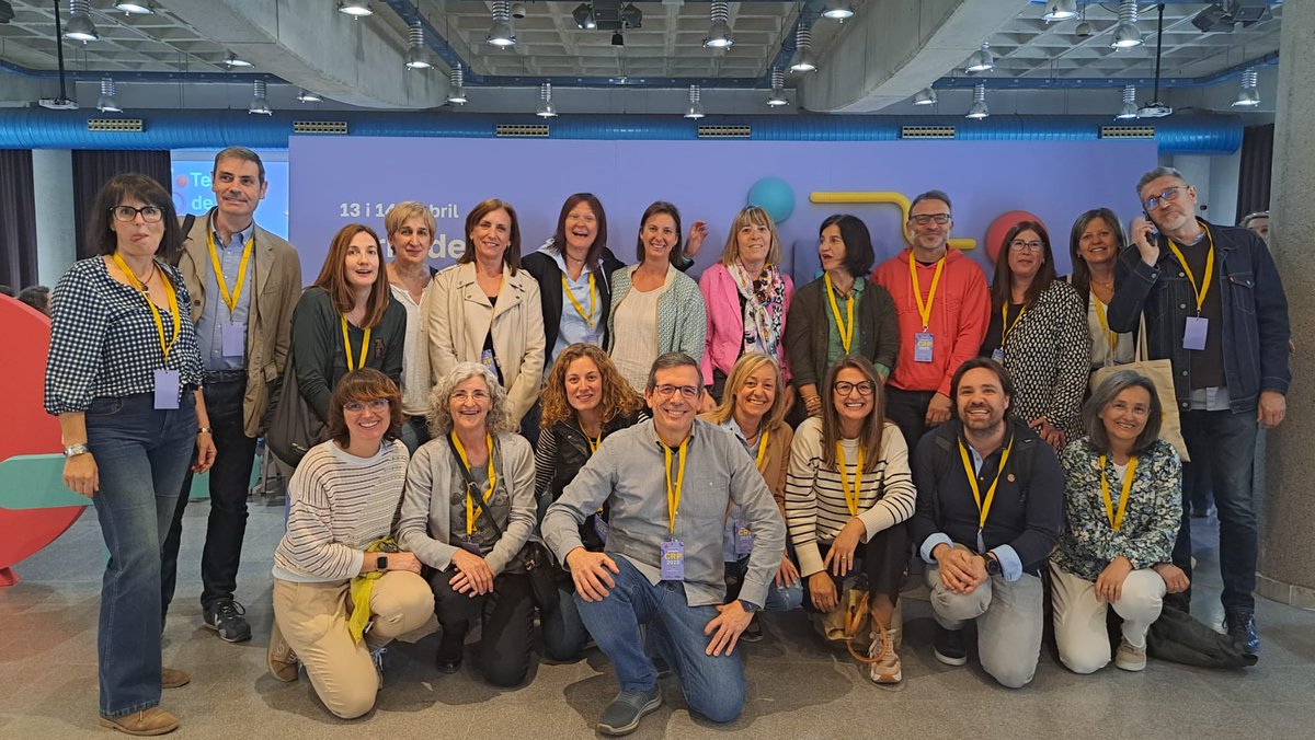 L'equip de CRP's de Lleida a les #JornadesCRP2023 Som un equip!