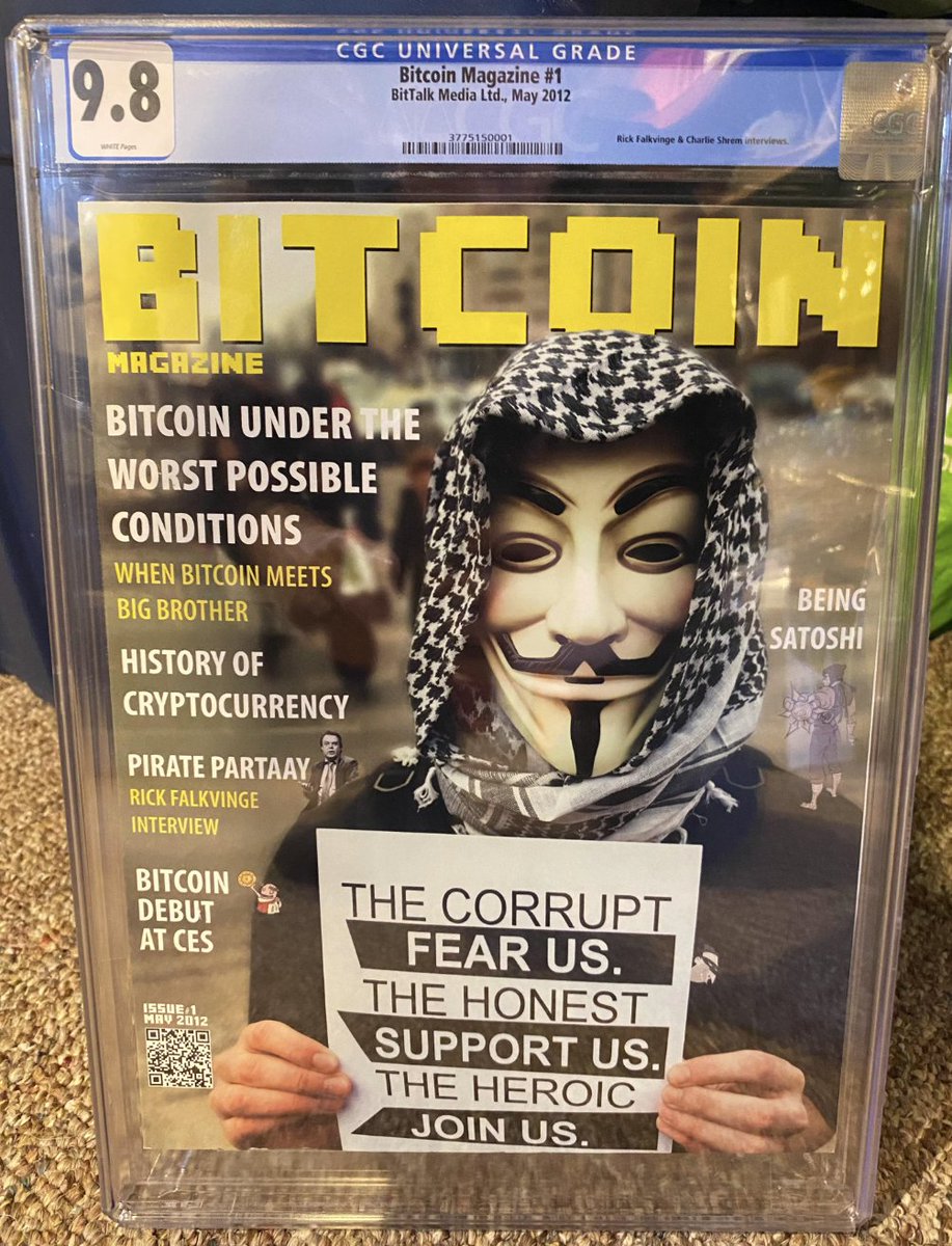Bitcoin Magazine on Twitter "BREAKING World's first magazine about 