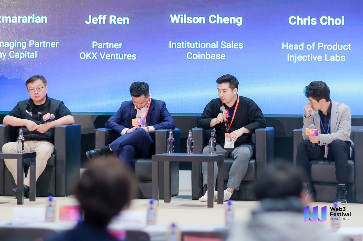 Chris Choi (@chrischoitweets) on Twitter photo It was great discussing DeFi and <a href="/Injective_/">ninja</a> at <a href="/festival_web3/">Web3Festival</a> with Jeff <a href="/OKX_Ventures/">OKX Ventures</a>, <a href="/lucytokenbay/">Token Bay Capital</a> <a href="/tokenbaycapital/">Token Bay Capital</a>, <a href="/wiltrain/">Wilson Cheng</a> <a href="/coinbase/">Coinbase 🛡️</a> and <a href="/yuboruan/">Yubo</a> <a href="/ParallelFi/">Alex T. Plumley</a>!
And happy to see <a href="/aprilflying/">Mizu みず</a> @HashKey_PRO doing so much pushing for web3 in Hong Kong 🇭🇰 It was great discussing DeFi and <a href="/Injective_/">ninja</a> at <a href="/festival_web3/">Web3Festival</a> with Jeff <a href="/OKX_Ventures/">OKX Ventures</a>, <a href="/lucytokenbay/">Token Bay Capital</a> <a href="/tokenbaycapital/">Token Bay Capital</a>, <a href="/wiltrain/">Wilson Cheng</a> <a href="/coinbase/">Coinbase 🛡️</a> and <a href="/yuboruan/">Yubo</a> <a href="/ParallelFi/">Alex T. Plumley</a>!
And happy to see <a href="/aprilflying/">Mizu みず</a> @HashKey_PRO doing so much pushing for web3 in Hong Kong 🇭🇰