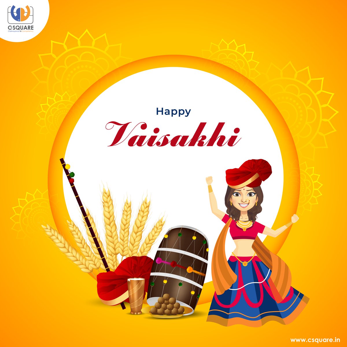 May this harvest season bring success and prosperity to you and your family. Happy Vaisakhi to all !

#vaisakhi #baisakhi #festivalsofindia #festivalvibes #india #festivalseason #festive #festivalpost