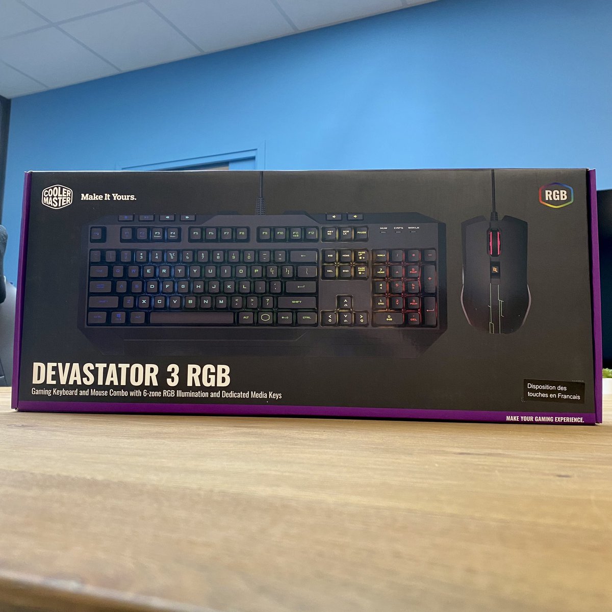 EspaceEsport's tweet photo. Pour remercier les 23 000 visiteurs reçus à la CGC, notre partenaire @CoolerMaster vous offre un ensemble clavier souris Devastator 3 !

Les conditions sont les suivantes : 
- être abonné à Espace Esport et Cooler Master 
- retweeter la publication ! 

Tirage au sort le 21 Avril https://t.co/DKrJnDteW8