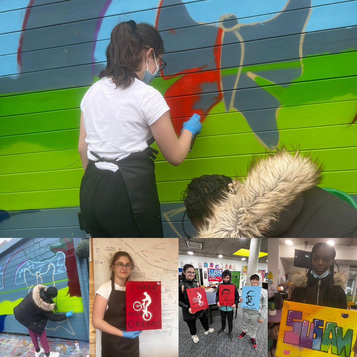 Easter half term fun! Well done to Chelsea & her team for all their hard work putting on such a great two weeks of fun! #HAF #manchestersettlement #together #youth #emypp #youngpeople #manchester