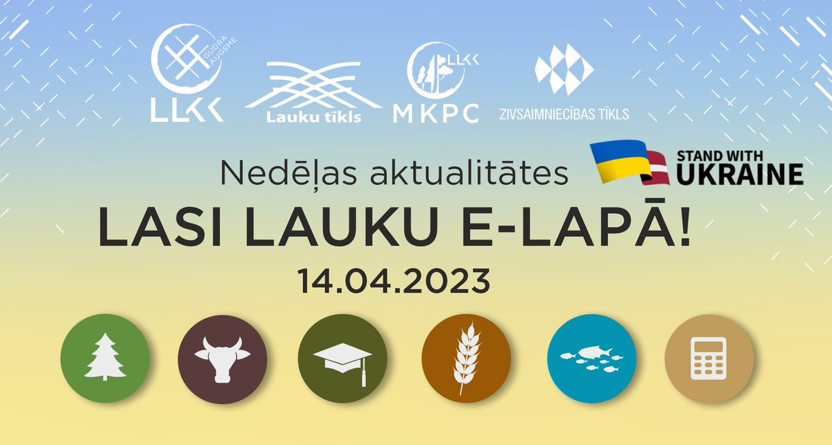 Šīs nedēļas aktualitātes lasi Lauku E-Lapā 📷 saite.lv/AQi