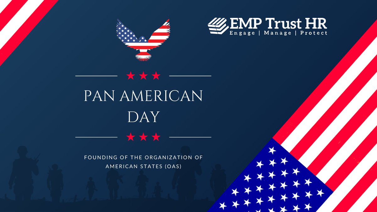 The International Union of American Republics, a forerunner to the Organization of American States (OAS) introduced the first Pan American Day which was observed on April 14, 1931.
#PanAmericanDay #OAS #OrganisationofAmericanStates #EMPTrustHRSolutions