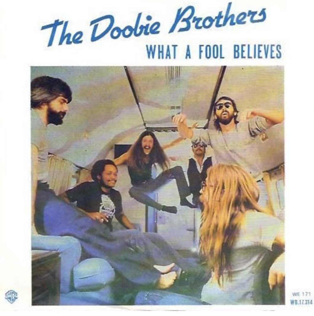 “What a Fool Believes” by The Doobie Brothers reached #1 on the Billboard Hot 100 on this day in 1979. Written by Michael McDonald and Kenny Loggins, it won Grammys for Song of the Year and Record of the Year in 1980. It is the ultimate yacht rock song.