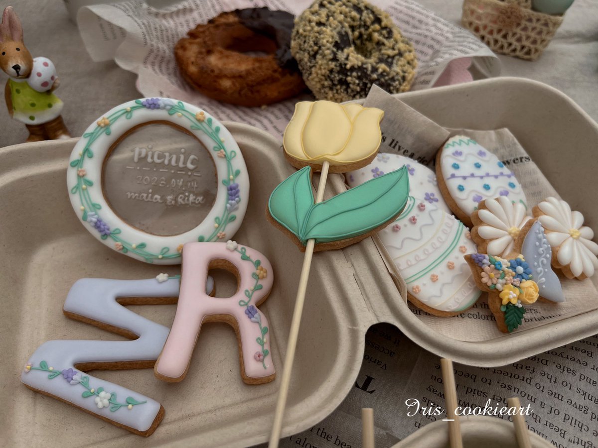 iris_cookieart's tweet photo. 春なのでクッキーをもってピクニックに行ってきました🫶🏻

#アイシングクッキー
#iriscookieart https://t.co/30jR2MaQnc