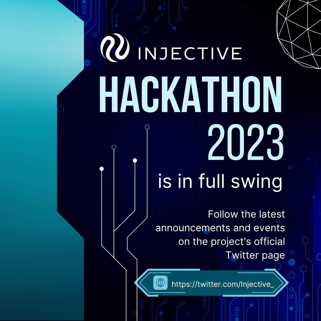 krypto_klym's tweet photo. GM! The @Injective_  Hackathon 2023 is in full swing! Don't miss the latest developments in the crypto industry! The best speakers and projects have already joined the project! 
#INJ #Injective #Blockchain #DeFi #cosmos #PoweredByInjective #Ninjas #Crypto #Web3 #blockchain https://t.co/Z0v7c3z23p