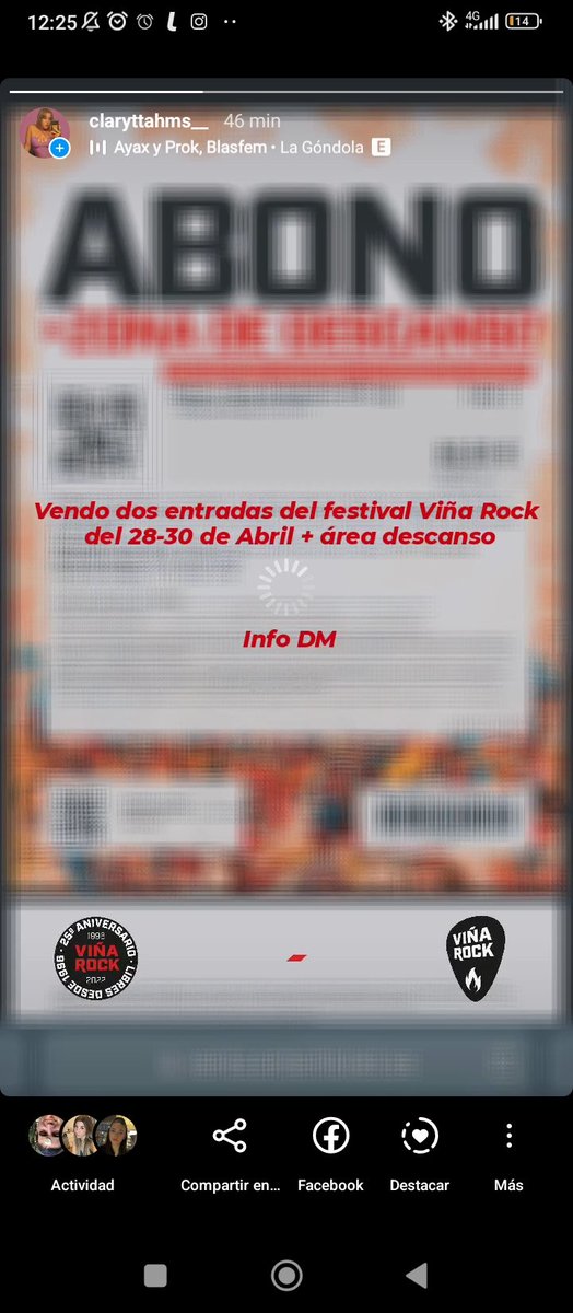 Siguen disponibles las dos entradas del festival @VinaRockOficial @VinaRock2020 ! Aprovechar que ya están agotadas las entradas en wep! Las dejamos a MUY BUEN PRECIO!!! 🎉🍻🕺