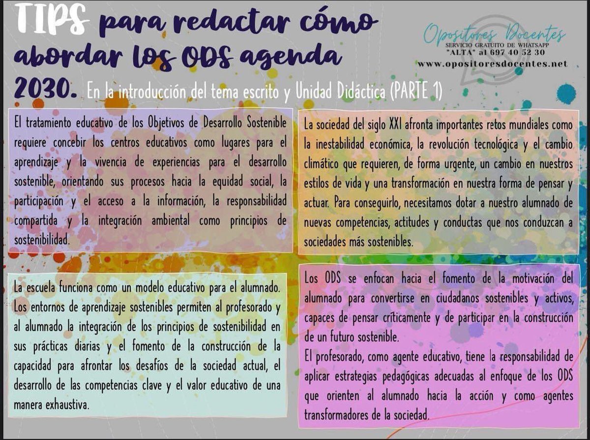 Escribe por WhatsApp ALTA al 697405230 para unirte a la lista gratuita multidifusion  de Opositores Docentes
#oposiciones #secundaria #maestros