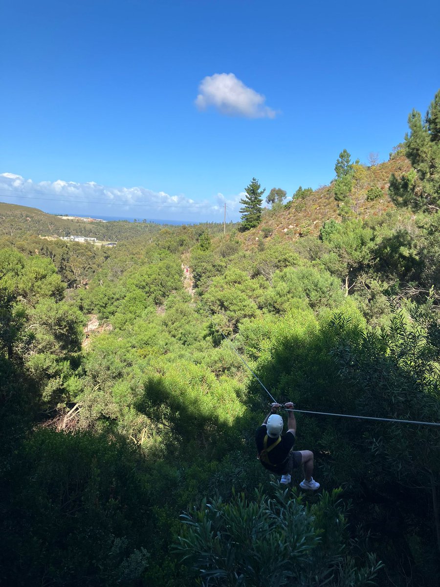 Day 3 - South Africa FAM Trip 🇿🇦

A morning visit to some of South Africa's beautiful accommodations and sports facilities. After a quick lunch, the group grabbed their hard hats and faced some adrenaline-rushing activities, which included a spectacular but terrifying zipline.