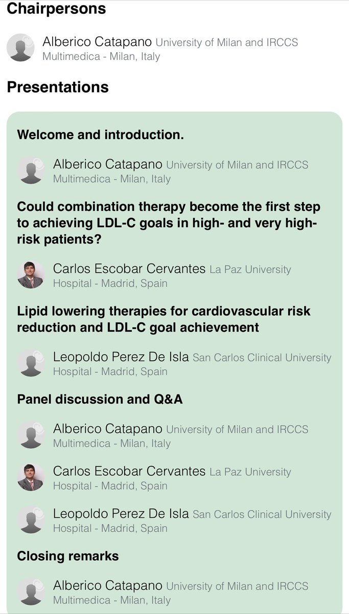 Join us at 13:00 in conference room 1 for a symposium on combination therapy for lipid lowering management! #EAPC #ESCPrev2023 #riskfactorassociation