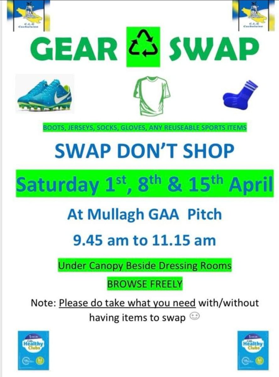 clgcuchulainn's tweet photo. Our last day of Swap Shop - Sat 15th April 🇭🇳 https://t.co/GeMpjYIGnC