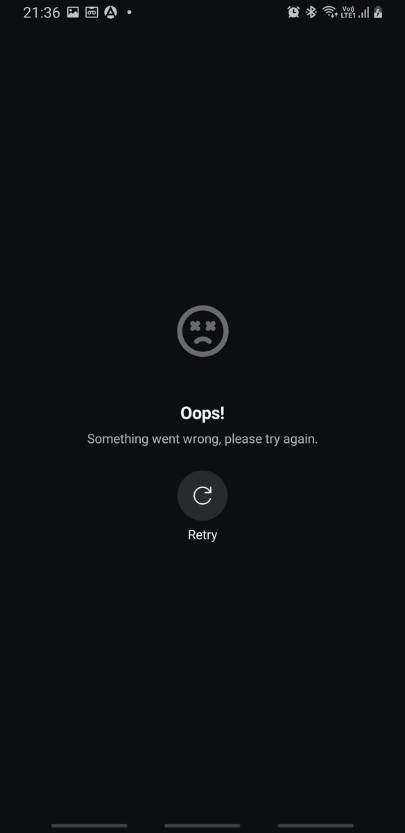 imRaviGauri's tweet photo. @JioCinema even after reinstalling the app....still getting same error msg https://t.co/EhKdtZSsHt