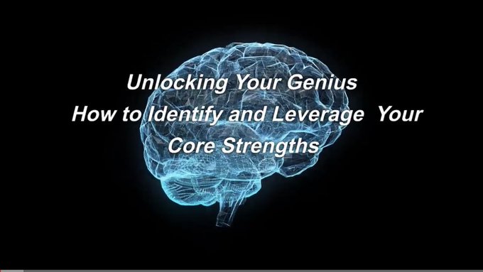 Unlocking Your Genius - How To Identify And Leverage Your Core Strengths https://t.co/pK69lnFakR via