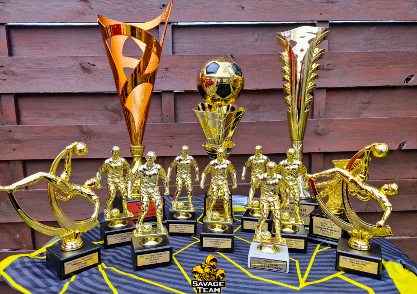 SavageTeamXBS's tweet photo. We have received all the prizes won for the previous seasons, so we would like to present all of our individual and team achievements!🏆

- Eleven Trophy Cup 2 
- XboxWeb Liga @CzskVpg ¬ Season 11
- @VPG_Poland Ekstraklasa Xbox ¬ Season 8

Well done team! 🔥🔝

#forzasavage 💛🖤 https://t.co/y6b1gzZE5X