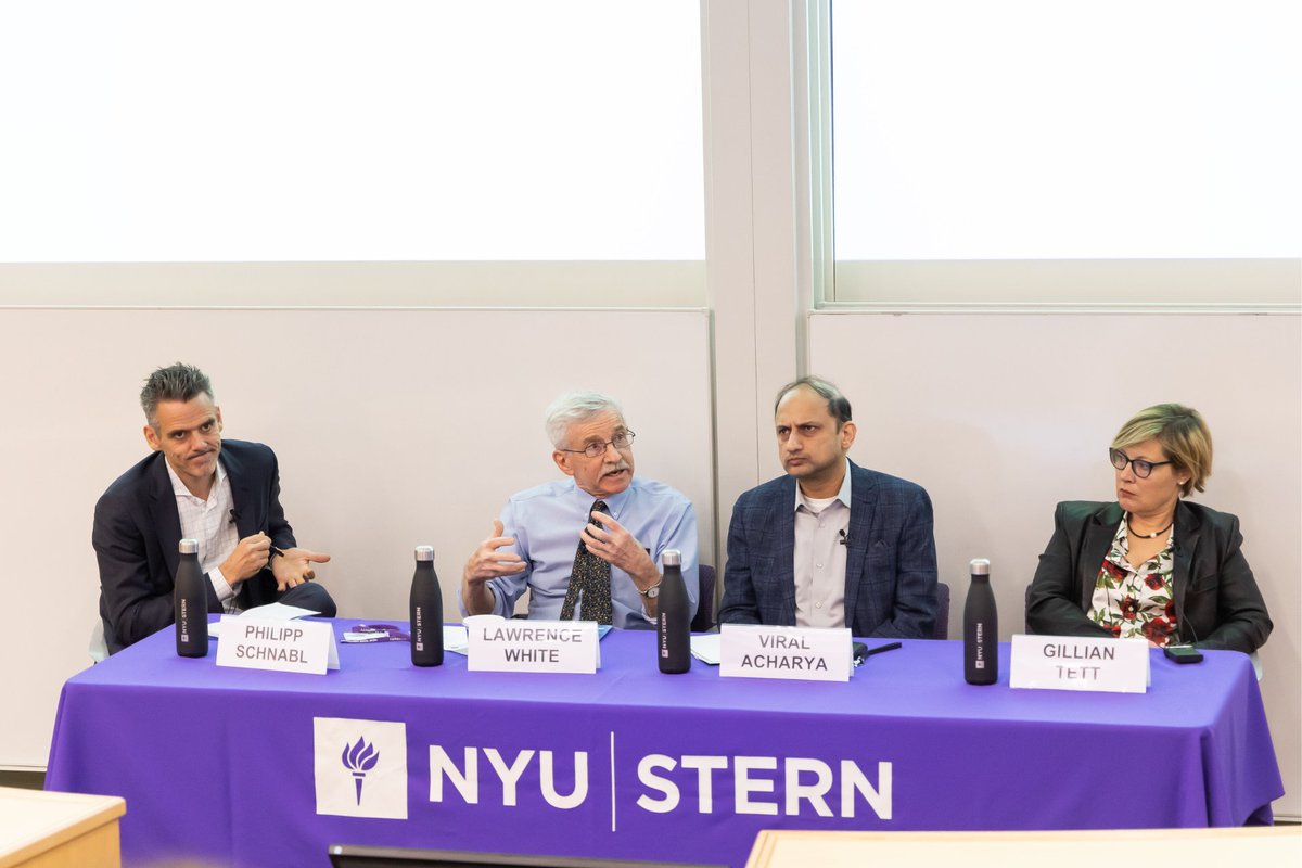 NYU Stern (@nyustern) on Twitter photo Learn what #NYUStern Profs Viral Acharya, <a href="/schnabl_econ/">Philipp Schnabl</a>, and Lawrence J. White said in a recent panel moderated by <a href="/gilliantett/">Gillian Tett</a> <a href="/financialtimes/">Financial Times</a> about the fallout from the #SiliconValleyBank failure, banking stress, and the path forward: stern.nyu.edu/experience-ste… Learn what #NYUStern Profs Viral Acharya, <a href="/schnabl_econ/">Philipp Schnabl</a>, and Lawrence J. White said in a recent panel moderated by <a href="/gilliantett/">Gillian Tett</a> <a href="/financialtimes/">Financial Times</a> about the fallout from the #SiliconValleyBank failure, banking stress, and the path forward: stern.nyu.edu/experience-ste…