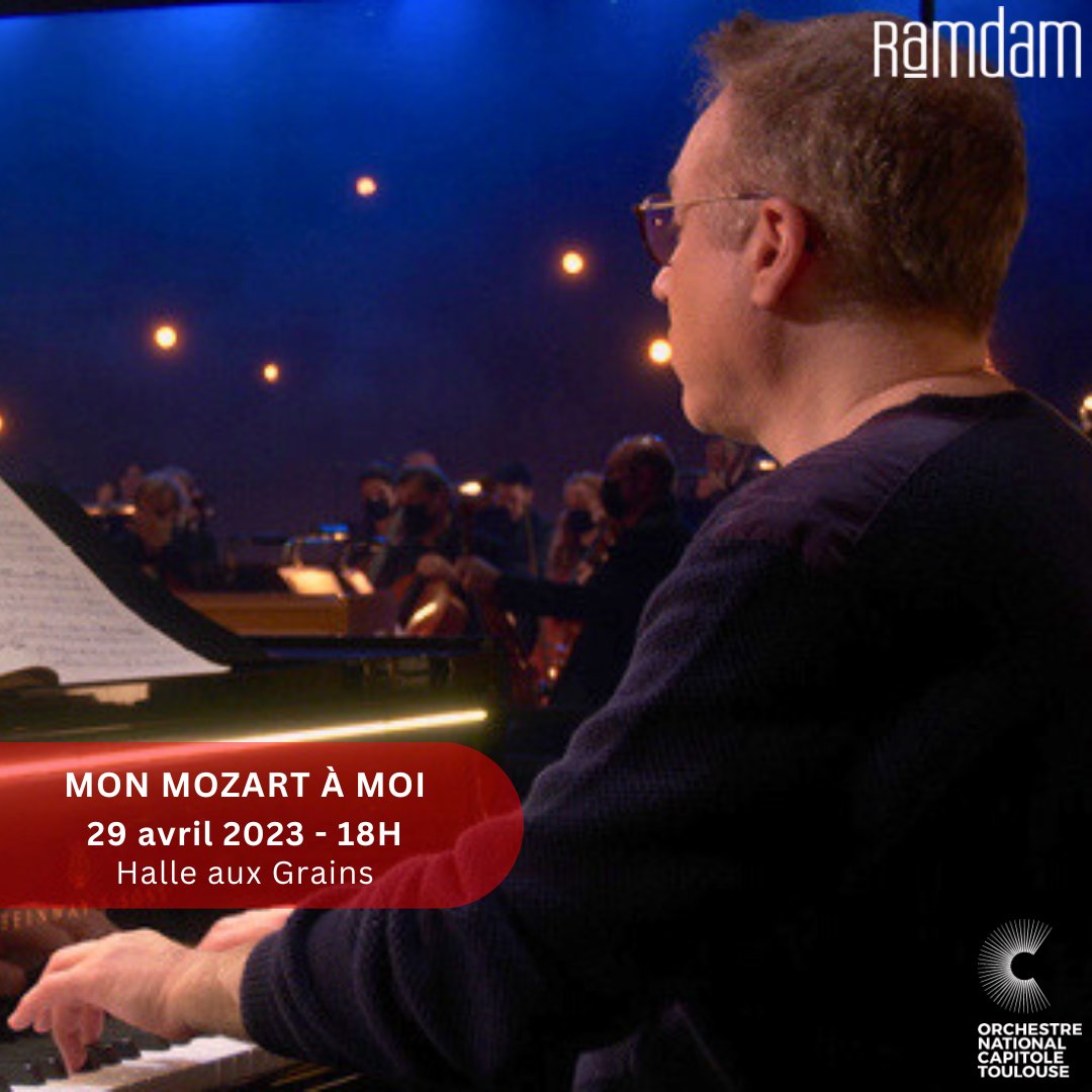 Le célèbre pianiste improvisateur nous plonge avec sa fougue et son brio légendaires dans l’univers mozartien...✨🤩
Le 29 avril, à 18h00 à la <a href="/halleauxgrains/">Halle aux Grains</a>, retrouvez " MON MOZART À MOI " avec Jean-François <a href="/JFZygel/">Jean-François Zygel</a> au piano et Emilie Rose Bry, Soprano.😍😊