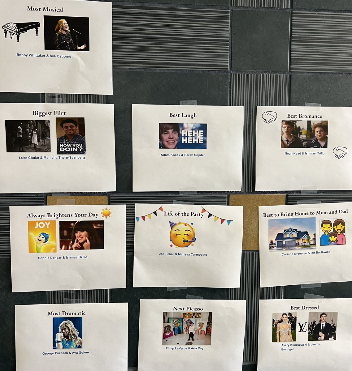 KHS_classof2023's tweet photo. Senior Superlatives are now up! Pictures will be taken next Wednesday, April 19th during first homebase!📸 https://t.co/qtLS7WSx2S