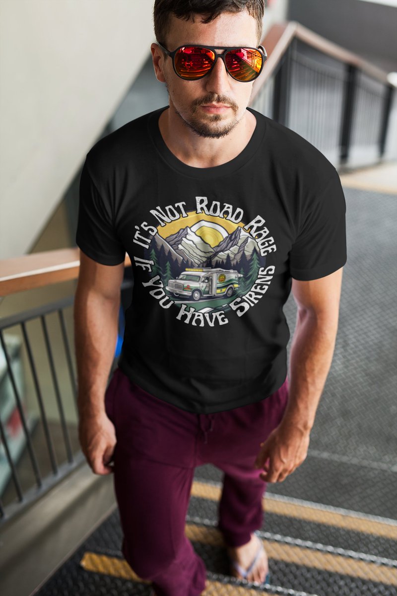 Top Seller Re-Imagined! Its Not Road Rage If You Have Sirens! Just $17.50 While Supplies Last!  Like and Follow For More Content, Sign Up To Stay in The Know on Our Website and get 40% Off Tour First Order! #graphictees #onlineshopping #vintagetees #fashionstore #Unisextees