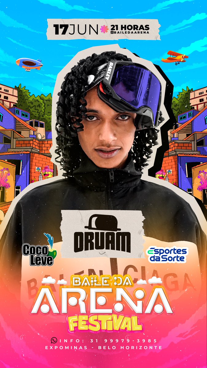 ORUAM é a nossa segunda atração confirmada no melhor baile da cidade ! 🔥

.

Com mais de 7 milhões de ouvintes mensais nas plataformas, ORUAM é um verdadeiro fenômeno do trap 🎉

. 

Aguardamos todos pra mais uma noite histórica ! #OMelhorBaileDaCidade !