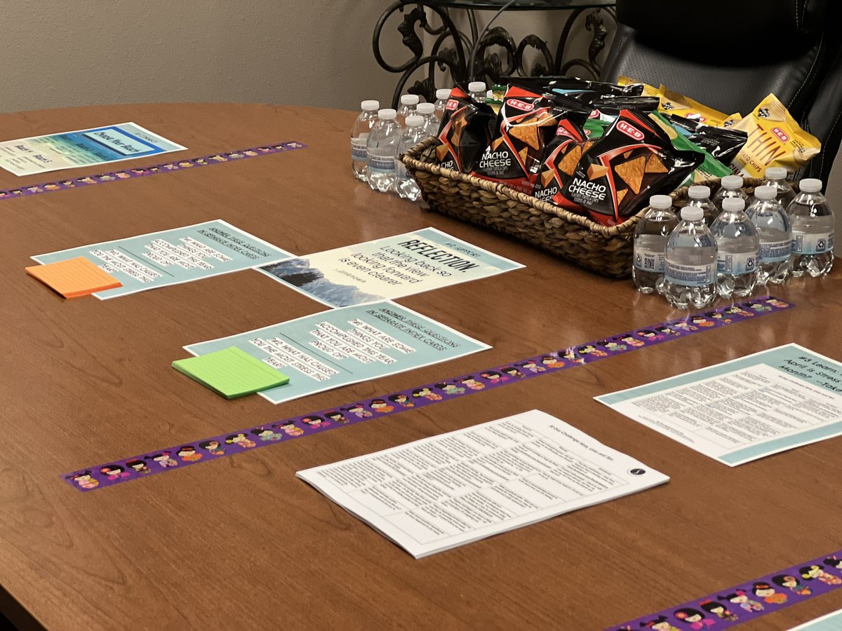 KianesZee's tweet photo. And that’s a wrap! Our entire RRISD Impact team at Walsh worked closely together to have a successful year!! I celebrated them with snacks and a low key EOY meeting to support their needs during this high season of state testing!! 💚💛💚💛@rrisdpd @keli_soliz @JWalshMS https://t.co/MyqbmIKE82