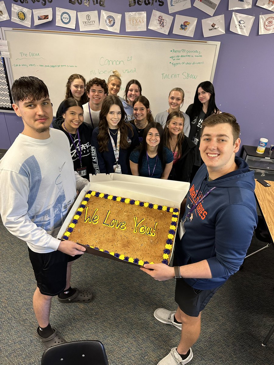 Thank you @WeAreMRE for the sweet treat for helping with your field day! We had so much fun!