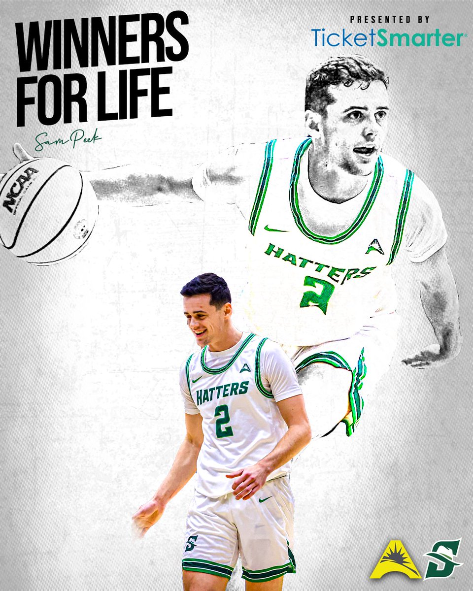 Congratulations to <a href="/StetsonMBB/">Stetson Men’s Basketball🌴</a>'s Sam Peek on being named to the <a href="/ASUNSports/">Atlantic Sun Conference</a> 2022-23 Winter Winners for Life team ‼️👏🏀

📰 | asunsports.org/general/2022-2…

#ASUNMBB | #GoHatters🤠| <a href="/speek_12/">Sam Peek</a>