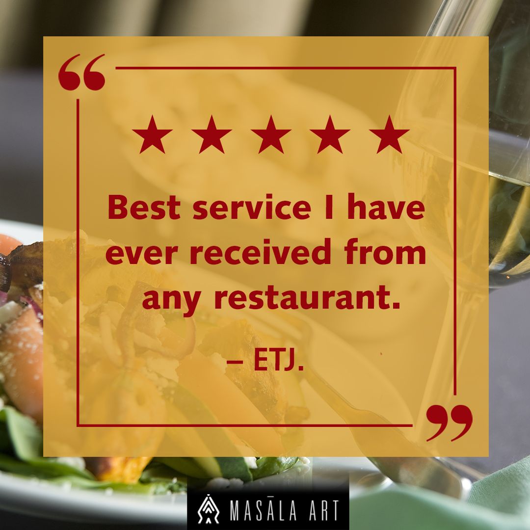 Thank you so much for leaving a review! We're so glad we could deliver excellent service when you dined with us, and we hope to get to serve you again, soon.