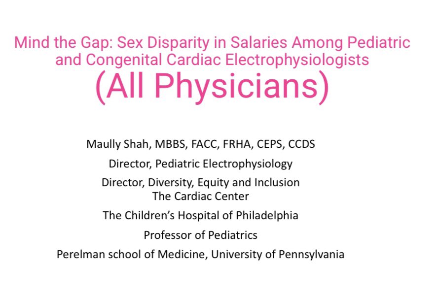 Honored to give #pediatriccardiology grand rounds on #genderwagegap at the New York- Presbyterian Morgan Stanley Children's Hospital. Astonishing that the conversation started as a <a href="/nytopinion/">New York Times Opinion</a> letter in 1869 still continues.. <a href="/PACESep/">PACES Pediatric and Congenital EP Society</a> <a href="/WOMENinPACES_EP/">Women in PACES</a> <a href="/WomenCardiology/">Women in Cardiology</a> <a href="/HRSonline/">Heart Rhythm Society</a>