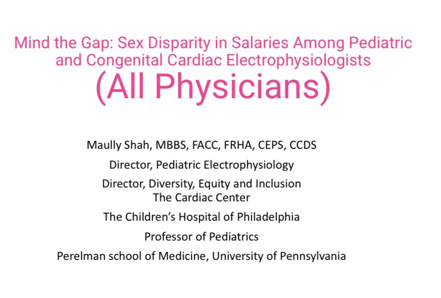 Honored to give #pediatriccardiology grand rounds on #genderwagegap at the New York- Presbyterian Morgan Stanley Children's Hospital. Astonishing that the conversation started as a @nytopinion letter in 1869 still continues.. @PACESep @WOMENinPACES_EP @WomenCardiology @HRSonline