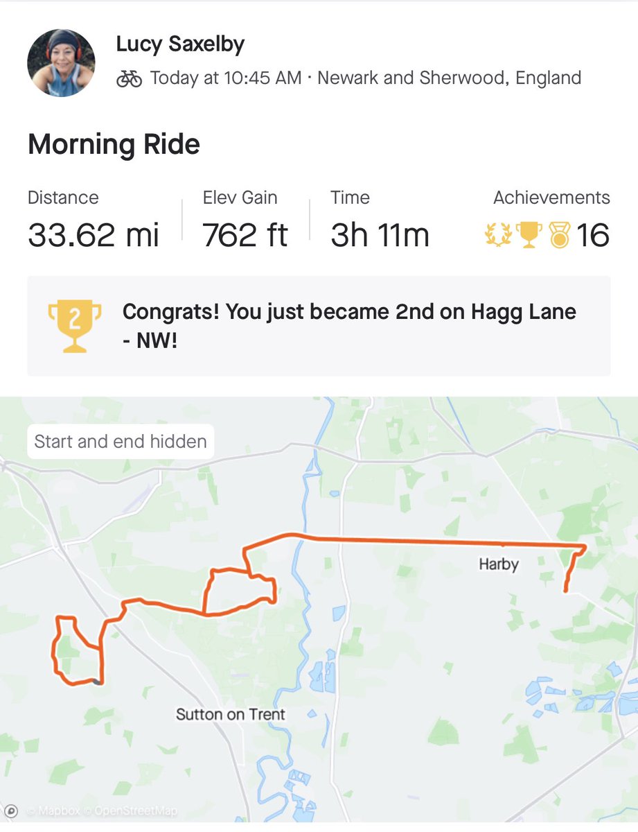 saxelbyhorses's tweet photo. 33 miles of rainy fun today, with pancakes at @DoddingtonHall
Has anyone else been on their bike today? If so, what did you get up to?
#cycling #cyclechat https://t.co/RgRge85JpJ