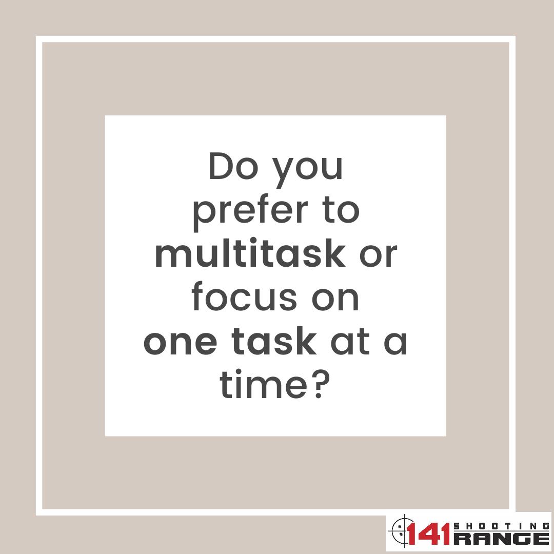 Some people thrive on juggling multiple tasks at once, while others prefer to give their undivided attention to one thing at a time. Share your thoughts and experiences in the comments below! #ProductivityTips #WorkHabits #TaskManagement