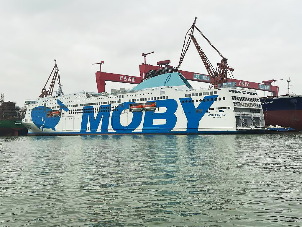 pazzoperilmare's tweet photo. FINALMENTE CONSEGNATO MOBY FANTASY...
https://t.co/KvZacRON3A
#mobyfantasy #moby #ferry #traghetti https://t.co/2rLZGhAXAx