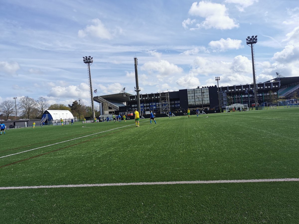 CSFFootballEd's tweet photo. TOUR | The U13 boys were invited to play Club Brugge at their training ground outside the stadium. The boys put in a great performance to round off the tour! https://t.co/2yLM3Mm8cj