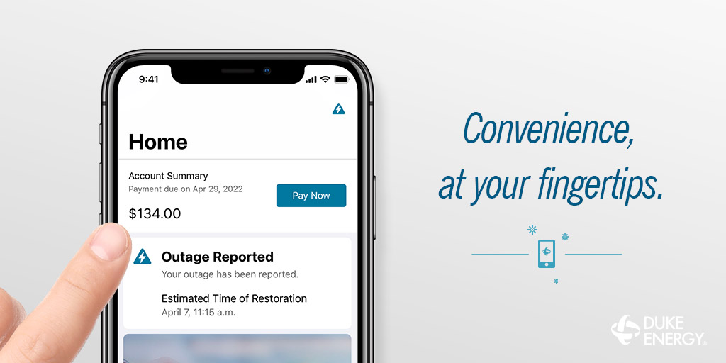 Duke Energy on Twitter "The Duke Energy app makes it easier than ever