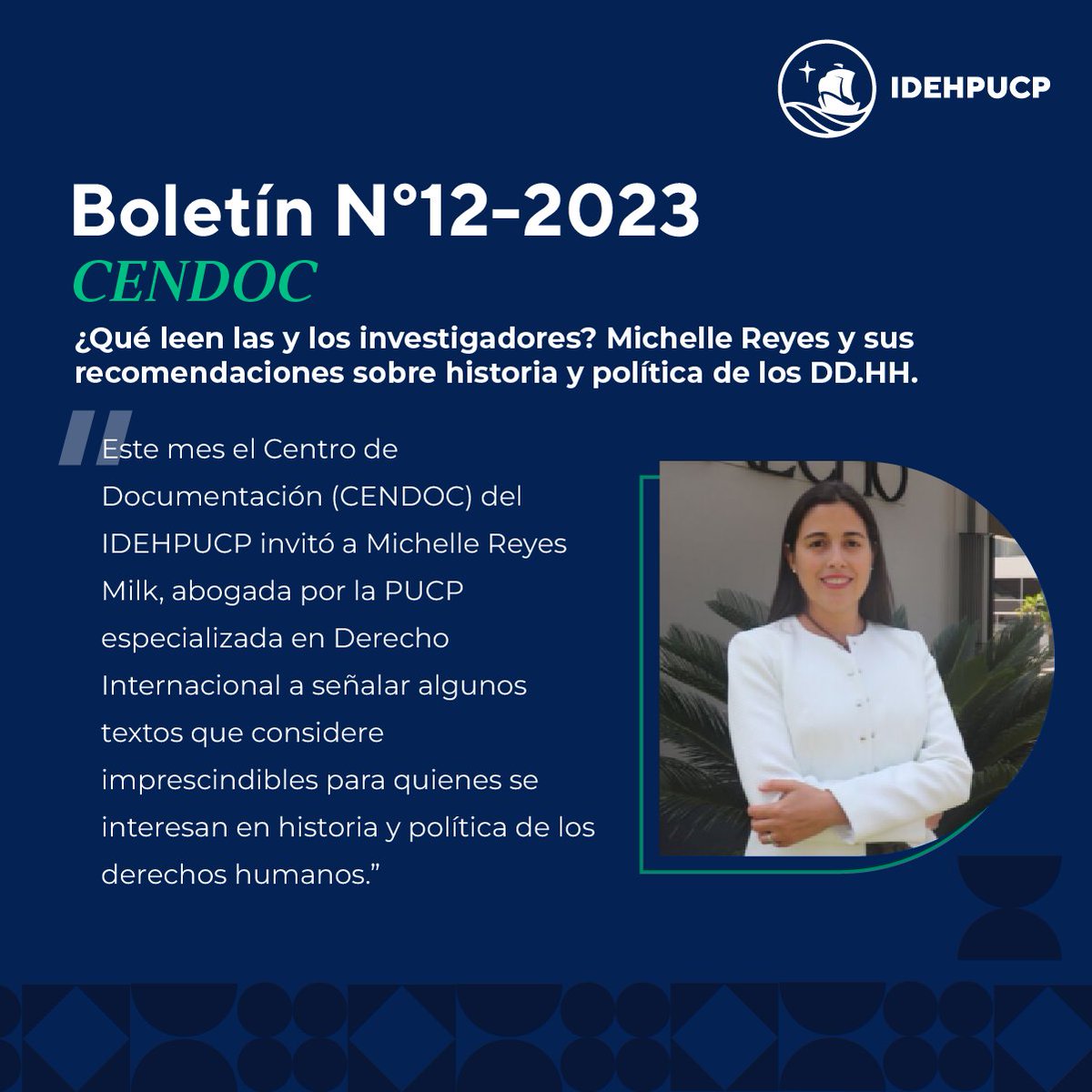 idehpucp's tweet photo. #CENDOC 📚
@mreyesmilk, abogada por la PUCP especializada en Derecho Internacional, nos recomienda textos sobre historia y política de los derechos humanos.

Lee las reseñas de cada texto aquí 👉https://t.co/lD52K33tix https://t.co/gCA1DBxz5T