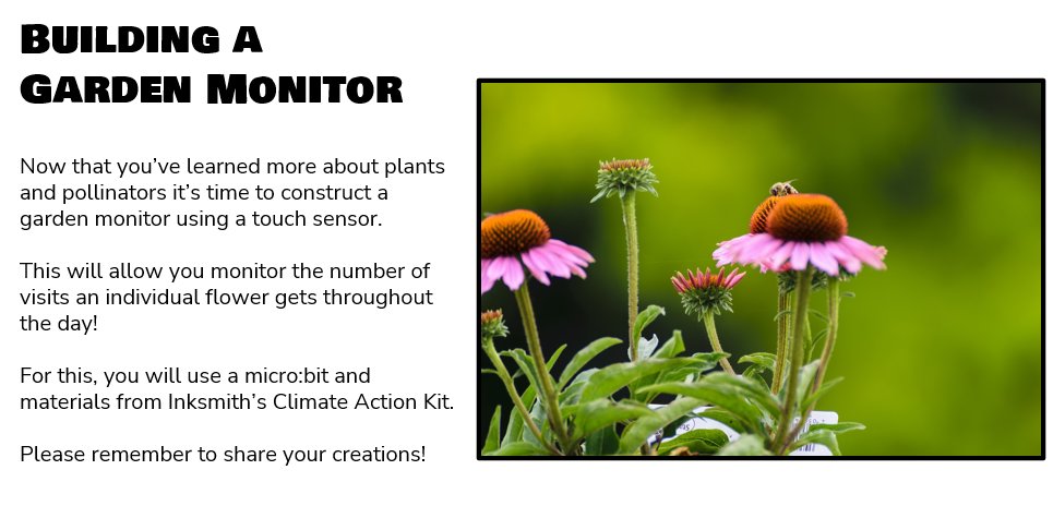 Making my <a href="/CWF_FCF/">Canadian Wildlife Federation</a> #DoMoreForWildlife pledge and thought of the Plants and Pollinators project from <a href="/InkSmith3D/">InkSmith</a> - is there an <a href="/alcdsb/">ALCDSB</a> Int. teacher out there that would be interested in tracking pollinator visits to different flowers with the BBC Micro:bit? Let me know! #C3ALCDSB
