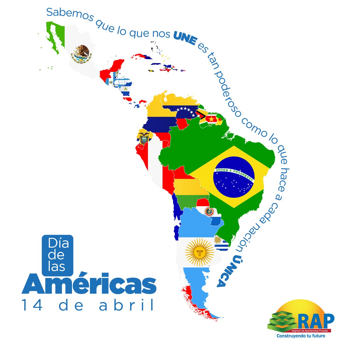 RAP_HN's tweet photo. Hoy conmemoramos la consolidación de relaciones diplomáticas para velar por los estados de paz en el continente.

#DíaDeLasAmericas #RAPHonduras https://t.co/tkkS5ZmAfu