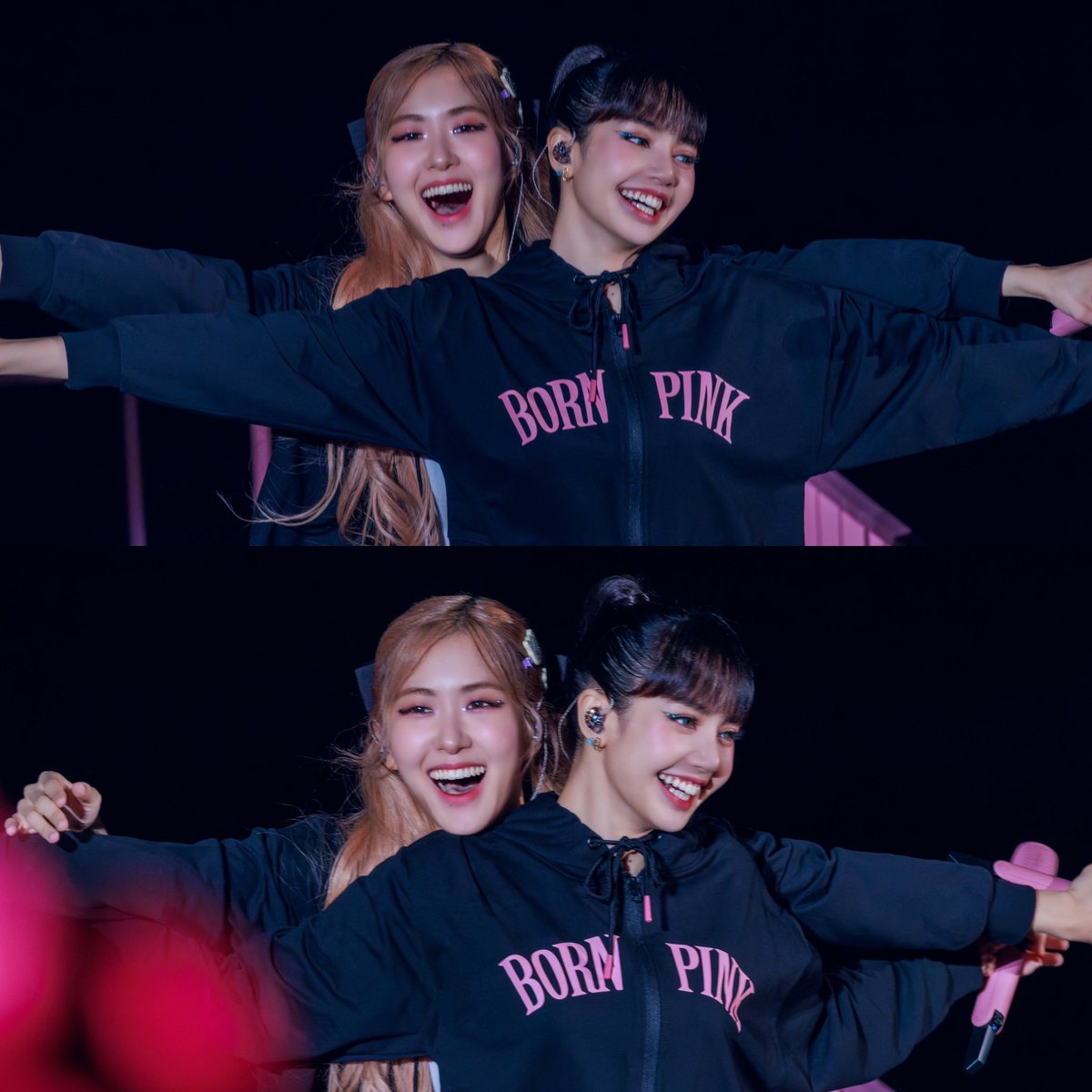 fourisamust's tweet photo. Before the night ends. I just want to wish that those beautiful eyes wont be filled with tears and your smiles wont fade that easily. 🥺🥺 you know how much Iloveyou two right? 💛 keep doing what you want to do, and we're just here for you. Goodnight queens!  #Rosé #Lisa https://t.co/XrHbyTXnXi