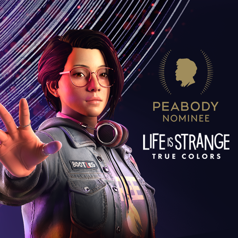 Life is Strange: True Colors has been nominated in the #PeabodyAwards! 🥳 🏆 The prestigious @PeabodyAwards represents #StoriesThatMatter and we and @DeckNineGames are honored to be recognized as a #PeabodyNominee amongst the very best in storytelling.

bit.ly/PeabodyNominees